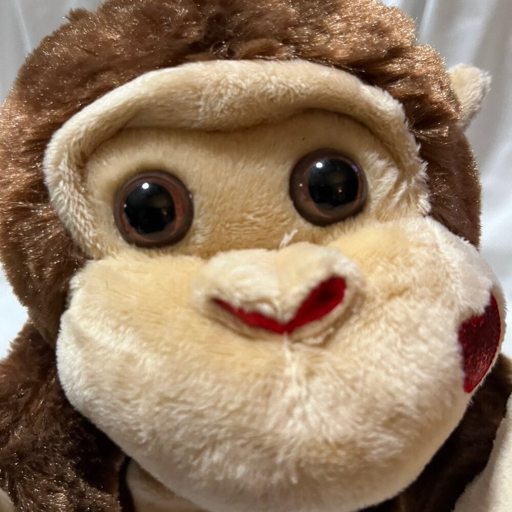 My first Kiss singing and dancing Monkey 12 inches tall